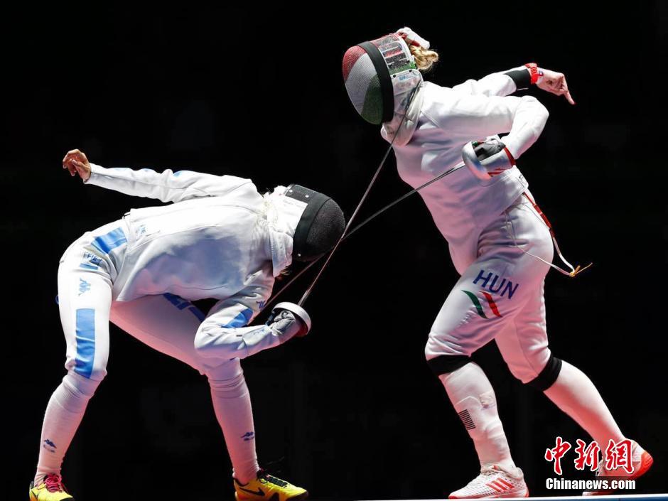 瑞典击剑选手奋力拼搏，霸气夺得个人赛金牌！